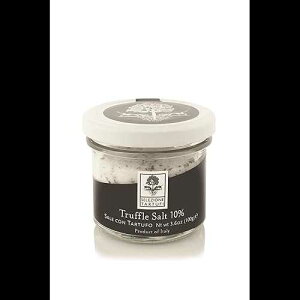 Selezione Tartufi gt V[\g 10% - dグђpgt (3.5 IX) Selezione Tartufi Black Truffle Sea Salt 10% - Truffle Salt for Finishing & Cooking (3.5 Ounces)