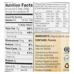 Woodstock Farms I[KjbN N`[ C[W[ Xvbh s[ibc o^[A35 IX - 1 P[X 12 B Woodstock Farms Organic Crunchy Easy Spread Peanut Butter, 35 Ounce - 12 per case.
