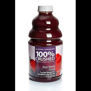 �h�N�^�[�X���[�W�[ 100% �t�H�[�x���[ 46�I���X - �V���O���{�g�� Dr. Smoothie 100% Four Berry 46oz - Single Bottle