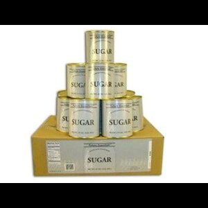 U 1P[X Future Essentials 1 Case of Canned Granulated White Sugar