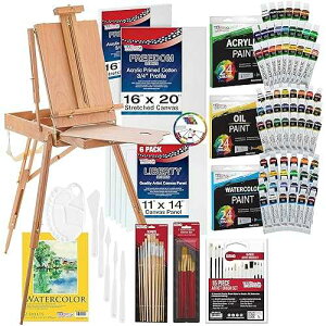US ART SUPPLY 121s[X JX^ A[eBXg yCeBO Lbg Rih \m} C[[tAANG̋24{AG̐F24{Aʉ̐F24{Ae2{A16C`×20C`̃A[eB