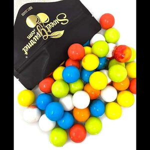 SweetGourmet Lightning Bolts Sour Filled Bubble Gum Balls 2 Pounds