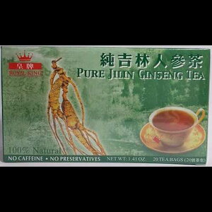 CLOgѐlQi20eB[obOje1 1 boxes Royal king pure jilin ginseng tea (20 tea bag) each box