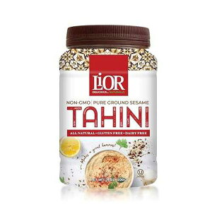 LiOR TahiniAׂēVR 100% Ȃ育܁A16 IXr LiOR Tahini, All Natural 100% Pure Ground Sesame, 16 Ounce Jar