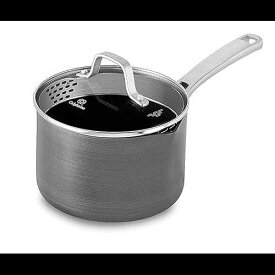 Calphalon 1943332 カバー付きクラシックテフロン加工ソースパン、2.5クォート、グレー Calphalon 1943332 Classic Nonstick Sauce Pan with Cover, 2.5 quart, Grey