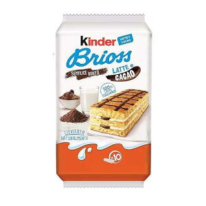 C^AY L_[uIX e E JJI 10 KINDER BRIOSS LATTE E CACAO From Italy 10 Pieces