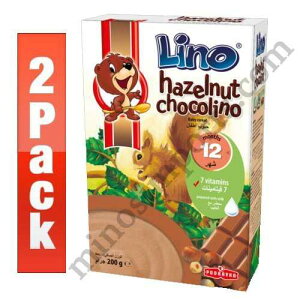 Lino w[[ibc `R[m CX^g VA t[N 2 pbNAv 7 IX X 2 e: Egourmet Podravka Lino Hazelnut Chocolino Instant Cereal Flakes 2pack total 7oz. X 2 By: Egourmet