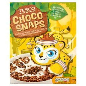Tesco Choco Snaps Cereal 350G