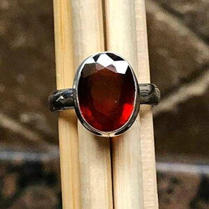 �i�`������ 2.5ct �w�\�i�C�g �K�[�l�b�g 925 �\���b�h �X�^�[�����O �V���o�[ �G���Q�[�W�����g �����O �T�C�Y 5.25 Natural Rocks by Kala Natural 2.5ct Hessonite Garnet 925 Solid Sterling Silver Engagement Ring Size 5.2