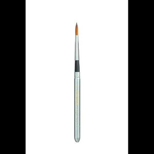 Princeton Aqua Elite, Series 4850, Synthetic Kolinsky Watercolor t Brush,Travel Round, 6