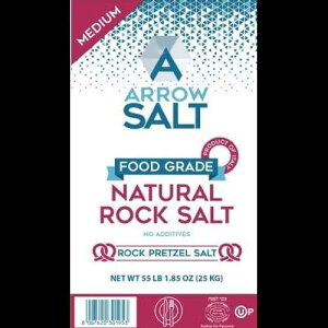 A[\g - HiO[h̓VR≖ - YȂ - TCỶAvbcF≖ - a/k/a - R[V[≖A55.11 |h (25 KG) obO Arrow Salt - Food Grade Natural Rock Salt - No Additives - Medium S