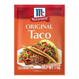 マコーミック オリジナル タコス シーズニング ミックス、1オンス McCormick Original Taco Seasoning Mix, 1 oz