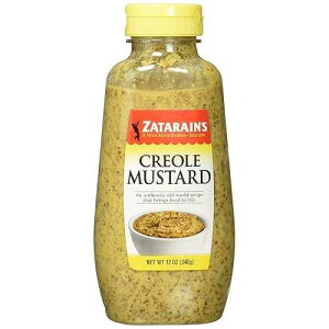 Zatarain's Creole Mustard, Squeeze Bottle, 12oz (Pack of 12)