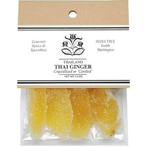 CfBAc[ WW[Ђ^CA1.5IXi4pbNj India Tree Ginger Candied Thai, 1.5-Ounce (Pack of 4)