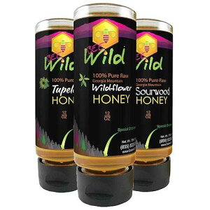 Bee Wild (I[KjbNE}EeY) nj[ERjT[YEeCXeBOEZbg - T[EbhECht[Eey Bee Wild (formerly Organic Mountains) Honey Connoisseur's Tasting Set - Sou