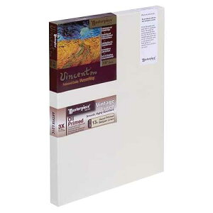 Masterpiece Artist Canvas 42142 Vincent PRO 7/8 Deep, 16 x 20, Linen 13.0oz - 3X - Vintage Oil Primed