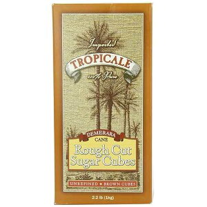 gsJ f P[ tJbgpA2.2 |h Tropicale Demerara Cane Rough Cut Sugar Cubes, 2.2-Pound