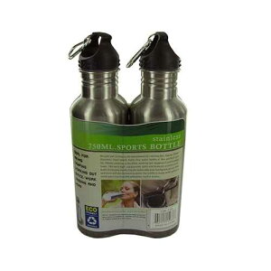 XeXX|[cEH[^[{g 2{Zbg Koyal Wholesale Stainless Steel Sports Water Bottle Set of 2