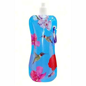 |Pbg{g Zees Inc CB1032 n~Oo[h ܂肽݃{gA16 IXA}`J[ Pocket Bottles Zees Inc Cb1032 Hummingbird Foldable Bottle, 16 Oz, Multicolor