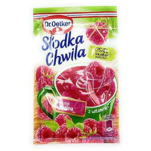 Dr Oetker Slodka Chwila Kisiel ���Y�x���[ 5 �p�b�N 5x31.5g/5x1.1oz �����[���[ �f�U�[�g Dr. Oetker Dr Oetker Slodka Chwila Kisiel Raspberry 5-pack 5x31.5g/5x1.1oz Eastern European Jelly Dessert