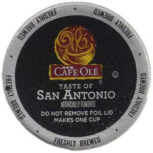 HEB JtF I[ R[q[ VOT[u Jbv 12 ct {bNX (4 pbN) (48 Jbv) (TAgjI - ~fBA{fB (Viƃ`R[g̔ȍ)) HEB Cafe Ole Coffee Single Serv