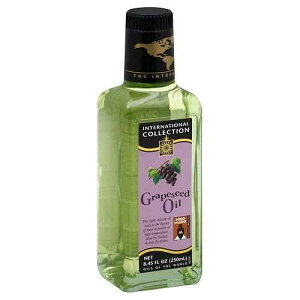 インターナショナル コレクション オイル、グレープシード、8.45 オンス International Collection Oil, Grapeseed, 8.45 Ounce