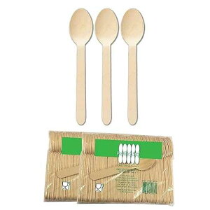 Perfect Stix ؐĝăXv[  6 C` (1000 pbN) Perfect Stix Wooden Disposable Spoons 6" Length (pack of 1000)