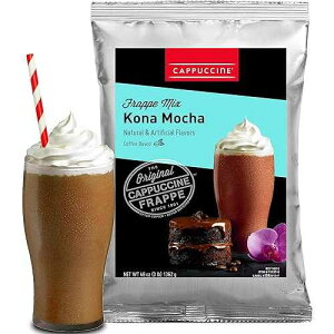 Cappuccine Kona Mocha Frappe Mix, 3 Pound (Pack of 1)
