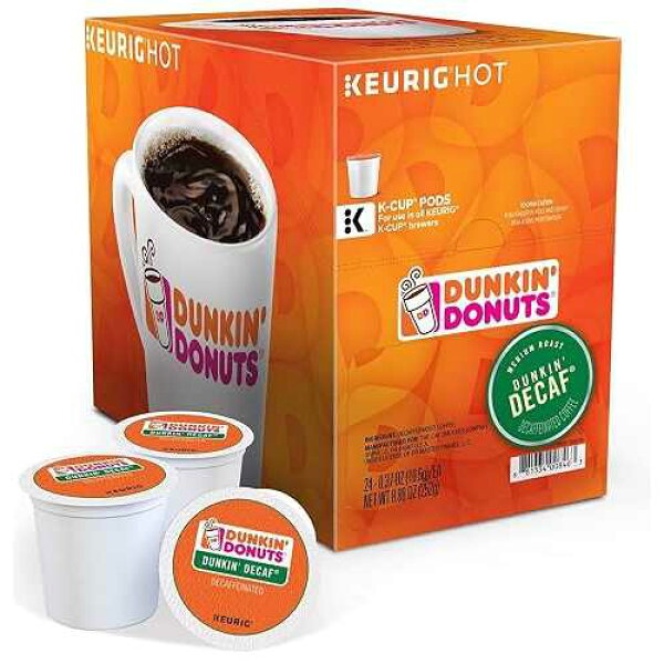 ダンキン・ドーナッツ デカフェ Kカップポッド(72個)-パッケージは変動 Dunkin Donuts Dunkin Decaf K-Cups (72 Count) - Packaging May Vary