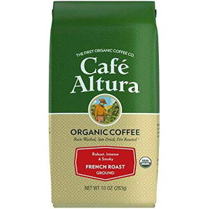 Cafe Altura I[KjbN R[q[A҂́A3 pbN 10 IX (t`[Xg) Cafe Altura Organic Coffee Caf Altura Organic Coffee, Ground, 3 pack 10 oz. (French Roast)