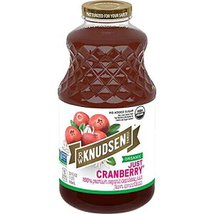RW Nk[Z I[KjbN WXg Nx[ W[XA32 IX (pbP[W͈قȂꍇ܂) R.W. Knudsen Organic Just Cranberry Juice, 32 Ounces (Pack May Vary)