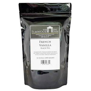 Elmwood Inn Fine Teas, French Vanilla Black Tea, 16-Ounce Pouch