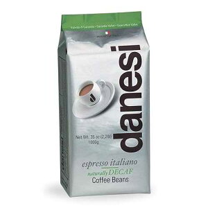 D DANESI CAFFE Danesi Caffe Italian Whole Coffee Beans - Espresso Coffee Beans and Medium Roast Whole Bean - Perfect for Espresso Machines, French Press, and Home Brewing - Decaf (2.2 lb)