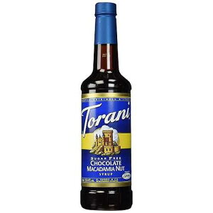 Torani VK[t[ `R[g }J_~Aibc Vbv 750 ml Torani Sugar Free Chocolate Macadamia Nut Syrup, 750 ml