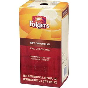 Folgers 100 percent colombian coffee liquid, 2 Liter - 2 pack