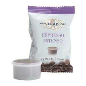 �~�Z���h�[�� �C���e���\ �G�X�v���b�\�J�v�Z�� [100��/�P�[�X] Miscela D'oro Intenso Espresso Capsules [100/case]