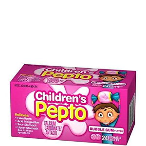 KIMBONNI Pepto Childrens Bbl Gum Size 24pc