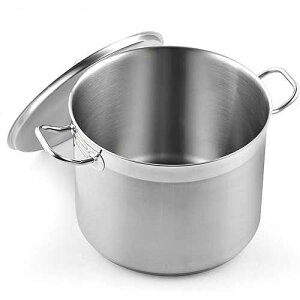 Cooks Standard Stockpots Stainless Steel, 8 Quart Professional Grade Stock Pot with Lid, Silver