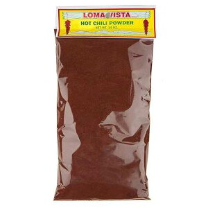 Loma Vista �z�b�g���b�h�`���p�E�_�[�A14�I���X Loma Vista Hot Red Chili Powder, 14 Ounces