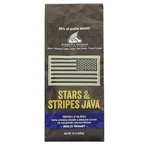 Stars & Stripes Java Coffee (Bold Roast & Ground, 12-ounce)