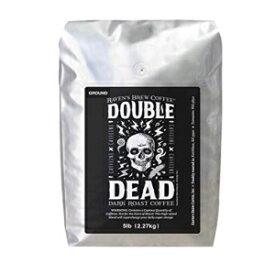 Raven's Brew Coffee High Caffeine Coffee Dark Roast Ground - Double Dead 5lb