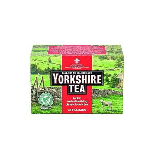 eC[Y Iu nQ[g [NV[ bhAeB[obO 40 A(6 pbN) Taylors of Harrogate Yorkshire Red, 40 Teabags, (Pack of 6)