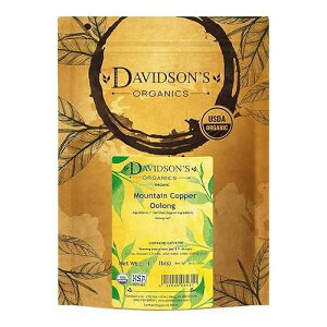 Davidson's Organics, Mountain Copper Oolong, Loose Leaf Tea, 16-Ounce Bag