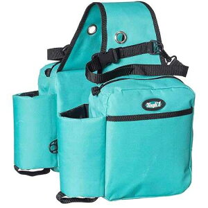 ^t 1 iC EH[^[{g/MALA ThobOA^[RCY/uE Tough 1 Nylon Water Bottle/Gear Carrier Saddle Bag, Turquoise/Brown
