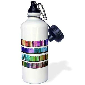 3dRose Lifeguard Lifesaver Swimming Pool Life Saver Preserver-Sea Beach Life Guard Red and White Float Sports Water Bottle, 21 oz, White