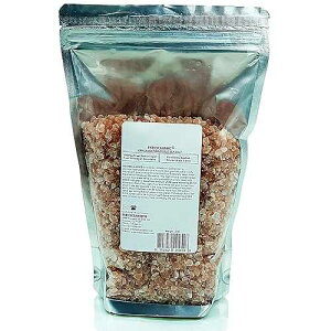 Indusclassic Kosher Pure Natural Unprocessed Himalayan Edible Pink Cooking Coarse Grain Salt (2 lbs Coarse Grain 3~6mm)