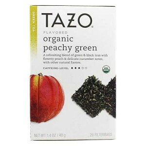 s[`O[eB[ I[KjbN^]eB[ 20 Peachy Green Tea Organic Tazo Teas 20 Bag