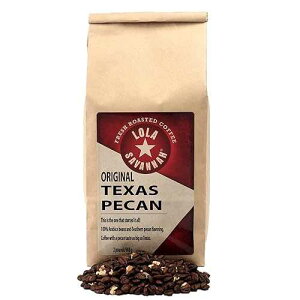 Lola Savannah Texas Pecan Whole Bean Caffeinated Coffee, 2lb
