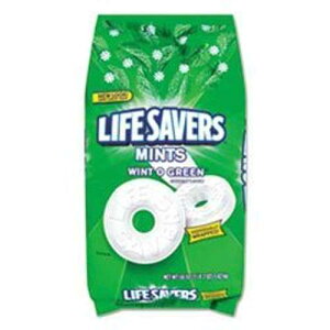 Reg LifeSavers 21524 Hard Candy, Wint-O-Green, 50oz Bag