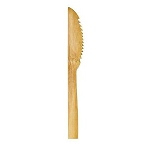 VR|iCt (250 P[X)APacknWood - ʃpbP[W̖ؐiCt ( 6.3 C`) 210CVBA172 Natural Bamboo Knives (Case of 250), PacknWood - Individually Packaged Wooden Knife Utensils (6.3" Long) 210CVBA172